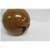 Image 6 : Accent Décor: Round Solid Wooden Orb, Approx. 11.5" Dia