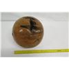 Image 9 : Accent Décor: Round Solid Wooden Orb, Approx. 11.5" Dia