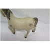 Image 6 : White Painted Horse, Composite Material, Approx. 20" L, 6" Tall