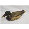 Image 2 : Carved Painted Wooden Tom Taber Mallard, Approx. 22" Long (slight damage on tip of bill)