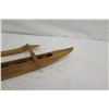 Image 4 : Carved Koa Wood Miniature Outrigger Canoe, Approx. 30" Long
