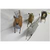 Image 11 : Qty 4: Animal Figures, Mixed Media (random damages, tail, etc.)