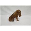 Image 5 : Carved Solid Wood Dog, Approx. 14" Tall