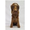 Image 6 : Carved Solid Wood Dog, Approx. 14" Tall