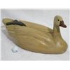 Image 1 : Large Carved Wooden Snow Goose, Artist O'Day & Son 78, Approx. 23" L, 11" Tall