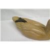 Image 3 : Large Carved Wooden Snow Goose, Artist O'Day & Son 78, Approx. 23" L, 11" Tall