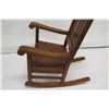 Image 21 : Koa Rocking Chair, Martin & MacArthur 2010, Artist-Signed, Approx. 24"W, 18" seat depth, 44" back he