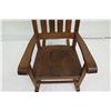 Image 26 : Koa Rocking Chair, Martin & MacArthur 2010, Artist-Signed, Approx. 24"W, 18" seat depth, 44" back he