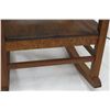 Image 3 : Koa Rocking Chair, Martin & MacArthur 2010, Artist-Signed, Approx. 24"W, 18" seat depth, 44" back he