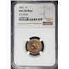 Image 1 : 1863 1C Indian Head Penny Cent NGC Uncirculated