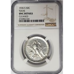 1935-S 50C Texas Commemorative Half Dollar