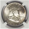 Image 2 : 1949 50C Franklin Half Dollar NGC MS64