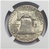 Image 3 : 1952-S 50C Franklin Half Dollar NGC AU58
