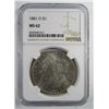 Image 1 : 1881-O Morgan Silver Dollar $ NGC MS 62