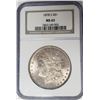 Image 1 : 1878-S Morgan Silver Dollar $1 NGC MS63