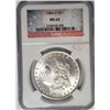 Image 1 : 1884-O Morgan Silver Dollar NGC MS62 $1
