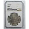 Image 1 : 1883-P Morgan Silver Dollar $ NGC MS 63