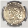 Image 2 : 1934-D $1 Peace Silver Dollar NGC AU55