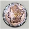 Image 1 : 1921 "RAINBOW" MORGAN DOLLAR