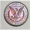 Image 2 : 1921 "RAINBOW" MORGAN DOLLAR