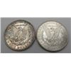 Image 2 : 2-AU MORGAN DOLLARS 1883 & 1886