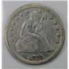 Image 1 : 1876 SEATED QUARTER