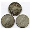 Image 2 : 3-SILVER DOLLARS CIRC OR BETTER