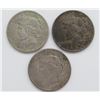Image 1 : 3 - CIRC OR BETTER SILVER DOLLARS;