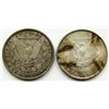 Image 2 : 2 - AU MORGAN DOLLARS: 1880 & 1886