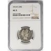 Image 1 : 1914-S Barber Quarter 25C NGC AG3