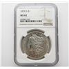 Image 1 : 1878-S Morgan Silver Dollar $ NGC MS 62 Blast Whit