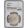 Image 1 : 1900-O NGC MS63 MORGAN SILVER DOLLAR