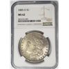 Image 1 : 1885-O Morgan Silver Dollar $1 NGC MS62