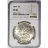 Image 1 : 1896-P Morgan Silver Dollar $1 NGC MS63