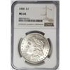 Image 1 : 1900-P Morgan Silver Dollar $1 NGC MS61