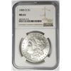 Image 1 : 1900-O Morgan Silver Dollar $1 NGC MS61