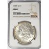 Image 1 : 1904-O Morgan Silver Dollar $1 NGC MS62