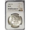 Image 1 : 1904-O Morgan Silver Dollar $1 NGC MS62