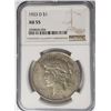 Image 1 : 1923-D Peace Dollar $1 NGC AU55