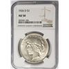Image 1 : 1926-D Peace Dollar $1 NGC AU50