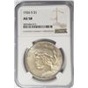 Image 1 : 1926-S Peace Dollar $1 NGC AU58