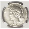 Image 2 : 1927-P Peace Dollar $1 NGC AU50