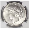 Image 2 : 1927-P Peace Dollar $1 NGC AU55