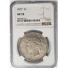Image 1 : 1927-P Peace Dollar $1 NGC AU53