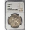 Image 1 : 1928-S Peace Dollar $1 NGC XF45