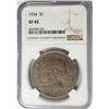 Image 1 : 1934-P Peace Dollar $1 NGC XF45