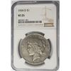Image 1 : 1934-D Peace Dollar $1 NGC VF25