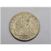 Image 1 : 1873 SEATED HALF DOLLAR