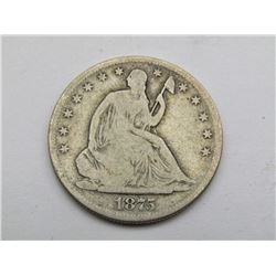 1875-S SEATED HALF DOLLAR