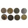 Image 1 : 8- LARGE CENTS- DAMAGED/HOLED/POROSITY